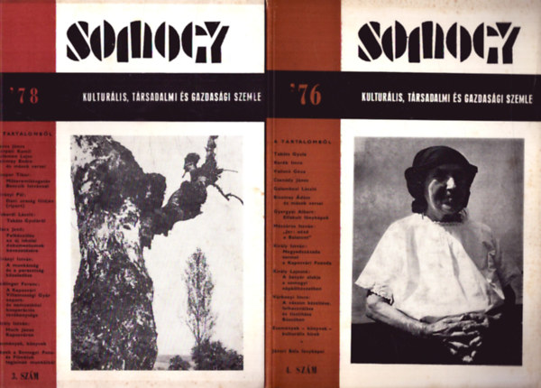 Vrkonyi Imre  (fszerk.) - Somogy - Kulturlis, trsadalmi s gazdasgi szemle 2 szm: 1976/4., 1978/3.