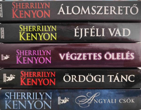 Sherrilyn Kenyon - Stt Vgyak Vadsza 1-5. / lomszeret / jfli Vad / Vgzetes lels / rdgi Tnc / Angyali Csk /