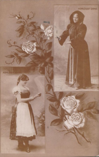 Komlóssy Emma (fotóképeslap az 1800-as évek végéről)