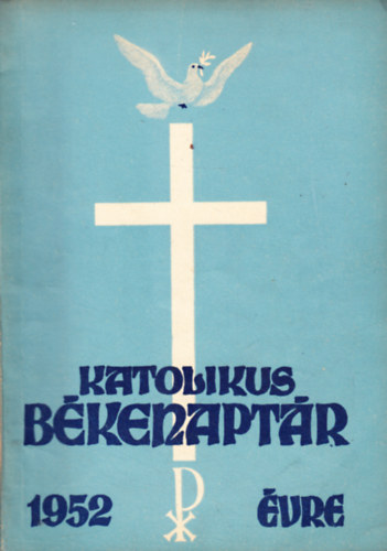 Katolikus b�kenapt�r az 1952. �vre