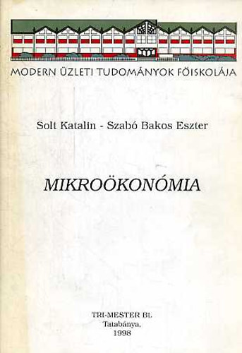 Solt Katalin - Szab Bakos Eszter - Mikrokonmia
