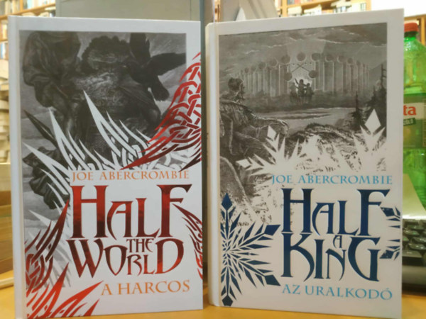 Joe Abercrombie - 2 db Joe Abercrombie: A harcos (Half the World) + Az uralkodó (Half a King)