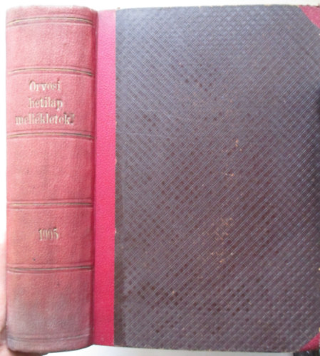 B�kay J�nos - Orvosi hetilap mell�kletek (teljes, �sszes)