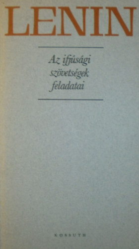 Az ifjsgi szvetsgek feladatai