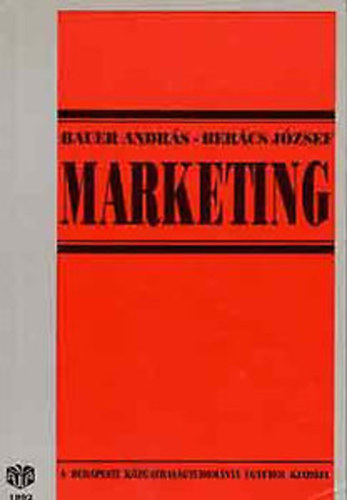Bauer Andr�s-Berk�cs J�zsef - Marketing
