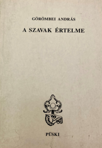 G�r�mbei Andr�s - A szavak �rtelme