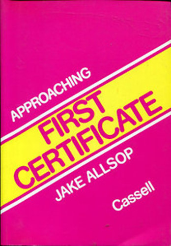 Jake Allsop - Approaching First Certificate