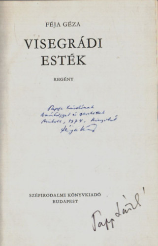 Fja Gza - Visegrdi estk (dediklt)