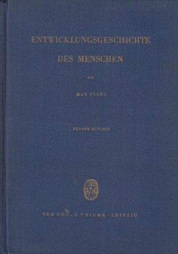 Prof.Dr.G.Joos - Prof.Dr. TH.Kaluza - Entwicklungsgescichte des menschen