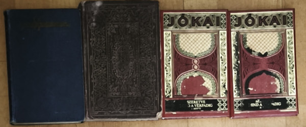 J�kai M�r - 3db J�kai M�r m� (3 m� 4 k�tetben) - Az el�tkozott csal�d, Szeretve mind a v�rpadig I-II., �s m�gis mozog a F�ld 1.