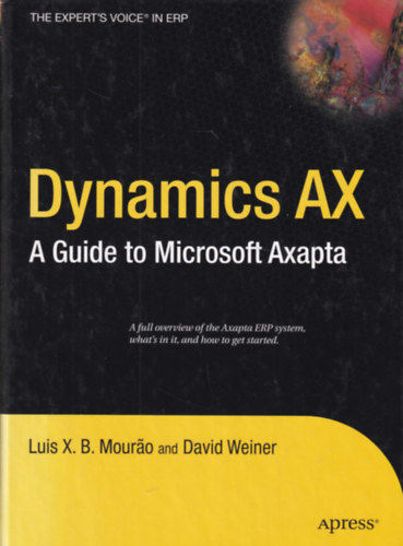 David Weiner - Dynamics AX - A guide to Microsoft Axapta