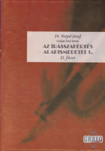 Dr. Csizmazia Endre Farkas L�szl� - Az �r�sszem�szet grafol�giai elm�lete - 17.f�zet