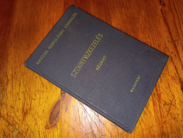 Szablya Ferenc (szerk.) - Szennyvízkezelés (Kézirat)