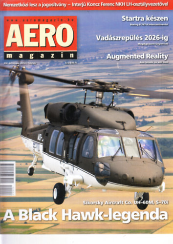 Sajtos Zolt�n - Aero magazin 2012. febru�r -  2013. janu�r, teljes �vfolyam, lapsz�monk�nt