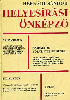 Hernádi Sándor - Helyesírási önképző