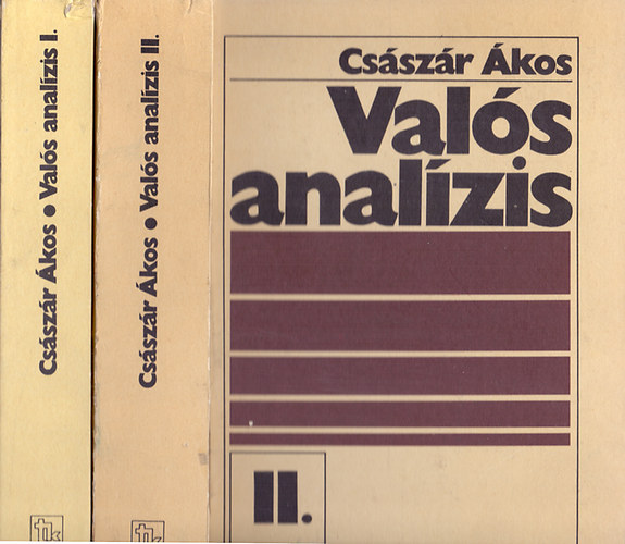 Csszr kos - Vals analzis I-II.