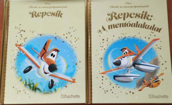 Walt Disney - 2db Repcsik k�nyv:Repcsik+Repcsik- A ment�alakulat - Mes�k az aranygy�jtem�nyb�l