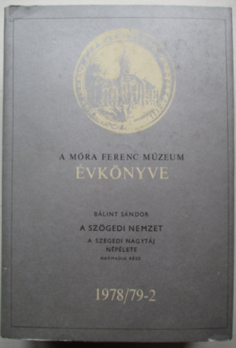 Blint Sndor - A mra ferenc mzeum vknyve 1978/79-2