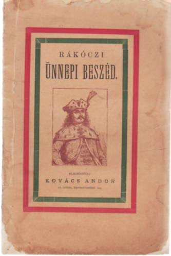 Kovács Sándor - Ünnepi beszéd (dedikált!)