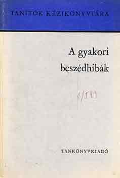 Dr. Szab Lszl - A gyakori beszdhibk