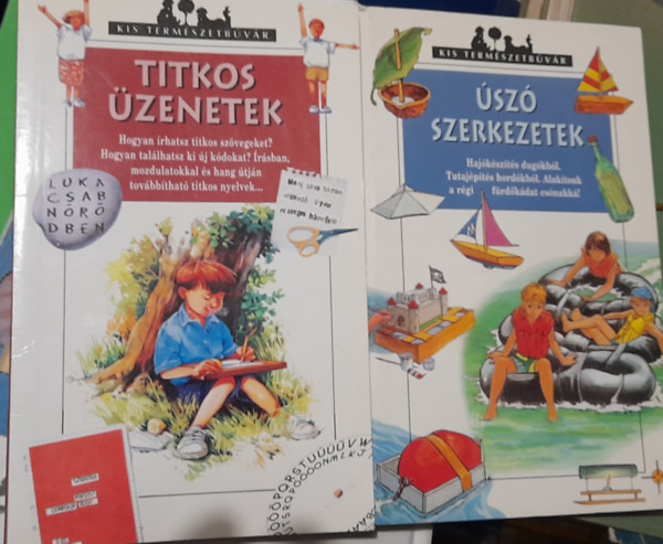 Jean-francois, Illusztrci: Frdric Pillot Collinot - 2 db Kis termszetbvr fzet: Titkos zenetek, sz szerkezetek