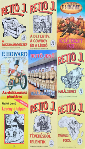 Charles Lamar Rejt Jen - 9 db Rejt Jen ktet: A detektv, a cowboy s a lgi + Eltkozott part + Tvedsbl jelentik + Trpusi pokol + A boszorknymester + A boszorknymester + Az elsikkasztott pnztros  + Legny a talpn + Hallgarnizon (Rejt Jen