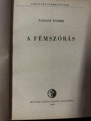 Ndasi Endre - A fmszrs