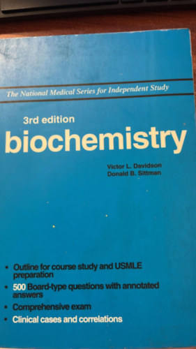 Victor L. Davidson - Donald B. Sittman - Biochemistry (The National medical series for independent study)