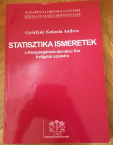 Gyorfynkukoda Andrea - Statisztikai ismeretek