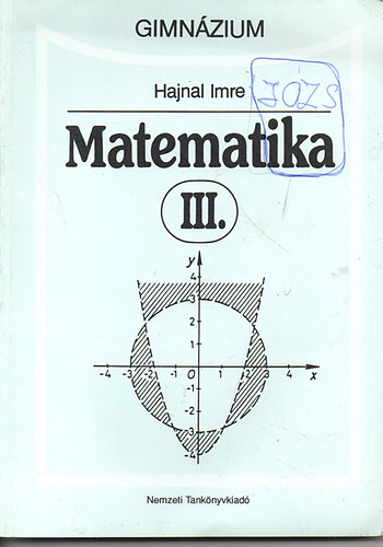 Hajnal Imre - Matematika III.