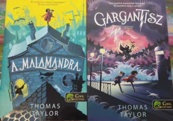 Thomas Taylor - 2db Thomas Taylor könyv: A malamandra - Iszonypart legendái 1.+ Gargantisz - Iszonypart legendái 2.