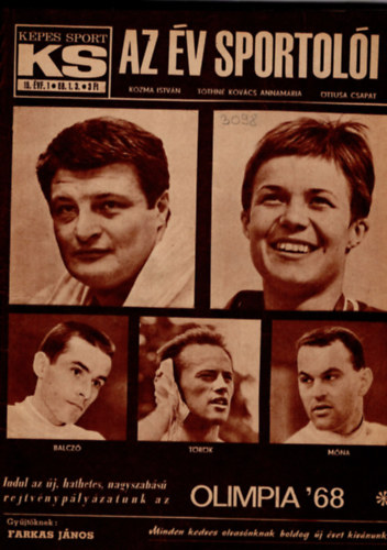 Kutas Istvn  (fszerk.) - Kpes sport 1968/1-53. (teljes vfolyam, egybektve)