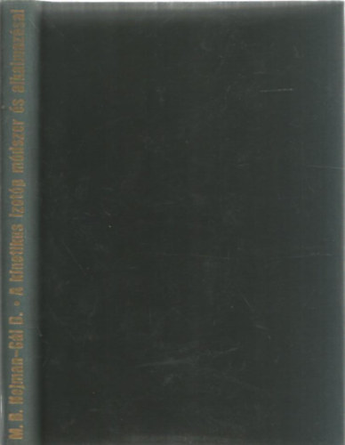 Gál Dezső M.B. Nejman - A kinetikus izotóp módszer és alkalmazásai