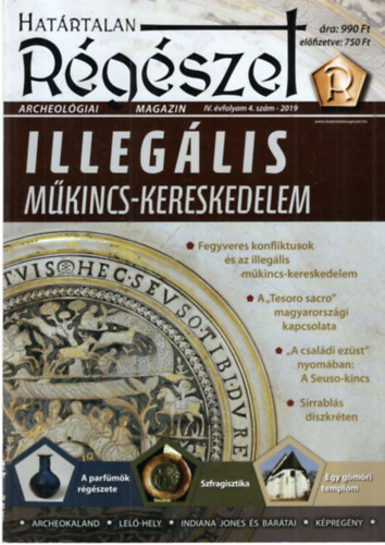 Szil�gyi Kata  (szerk.) - Hat�rtalan R�g�szet IV. �vf. 4. sz�m 2019