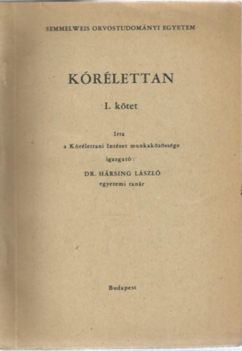 Hrsing Lszl - Krlettan I-II (kzirat)