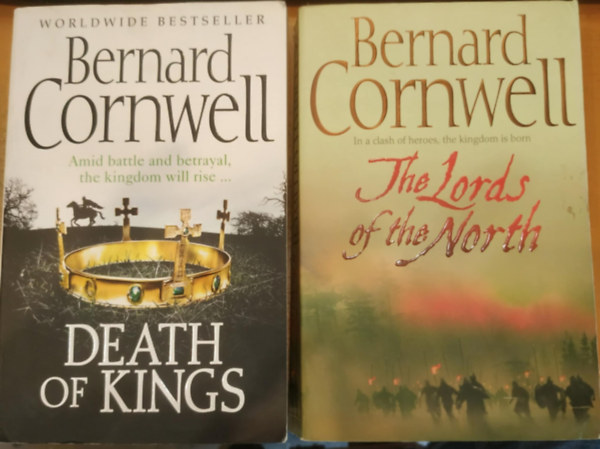 Bernard Cornwell - 2 db Bernard Cornwell: Death of Kings + The Lords of the North