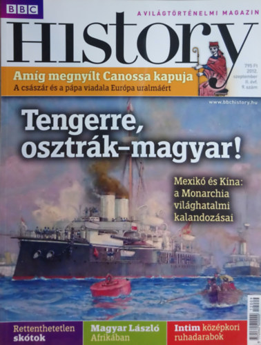 BBC History 2012. szeptember II. vfolyam 9. szm