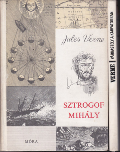 Jules Verne - 2 db Verne könyv: Sztrogof Mihály + Várkastély a Kárpátokban