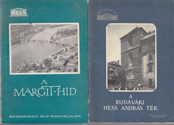 5 db M�eml�keink: Budapest tematika: A Margit-h�d + A budav�ri Hess Andr�s t�r + A V�roliget + A Citadella + Tab�n