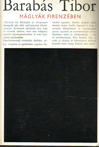 Barabs Tibor - Mglyk Firenzben