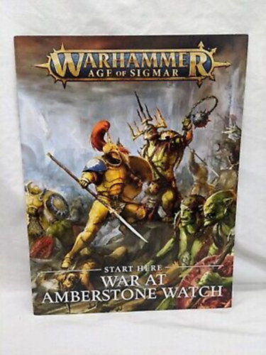 Warhammer Age Of Sigmar Start Here War At Amberstone Watch Book