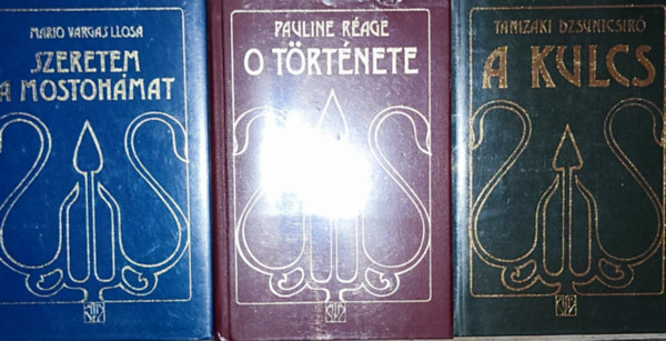 Mario Vargas LLosa, Tanizaki Dzsunicsir Pauline Rage - 3db regny - Pauline Rage-O trtnete; Mario Vargas Llosa-Szeretem a mostohmat; Tanizaki Dzsunicsir-A kulcs