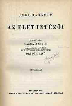 Sue Barnett - Az let intzi