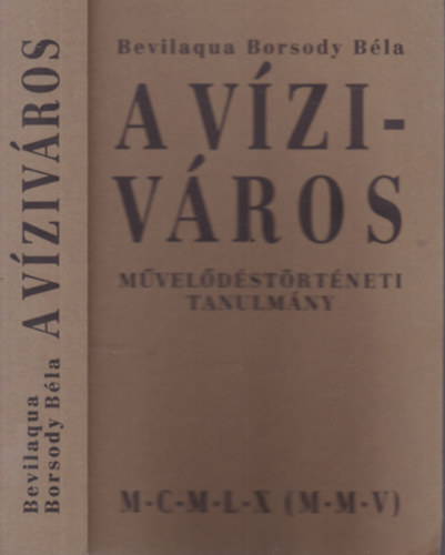 Bevilaqua Borsody B�la - A V�ziv�ros-M�vel�d�st�rt�neti tanulm�ny