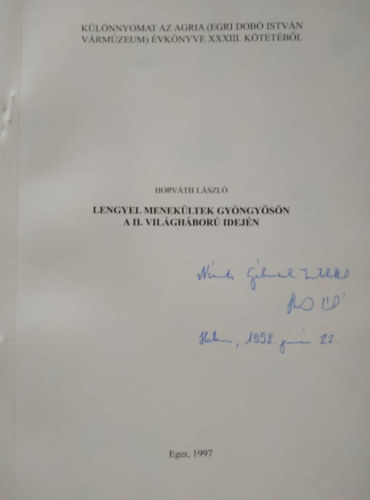 Lengyel menekltek Gyngysn a II. Vilghbor idejn