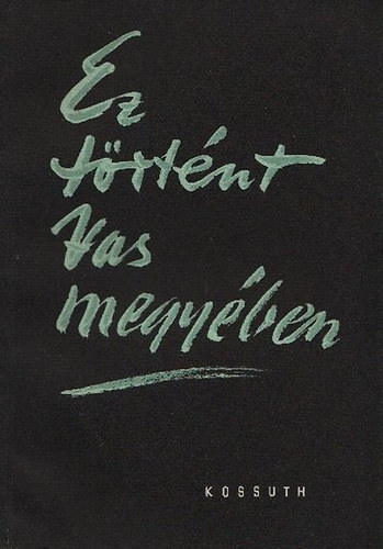 R. Farkas Klári - Ez történt Vas megyében