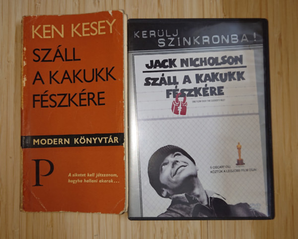 Jack Nicholson Ken Kesey - Száll a kakukk fészkére csomag: Száll a kakukk fészkére (könyv) + Száll a kakukk fészkére (film)