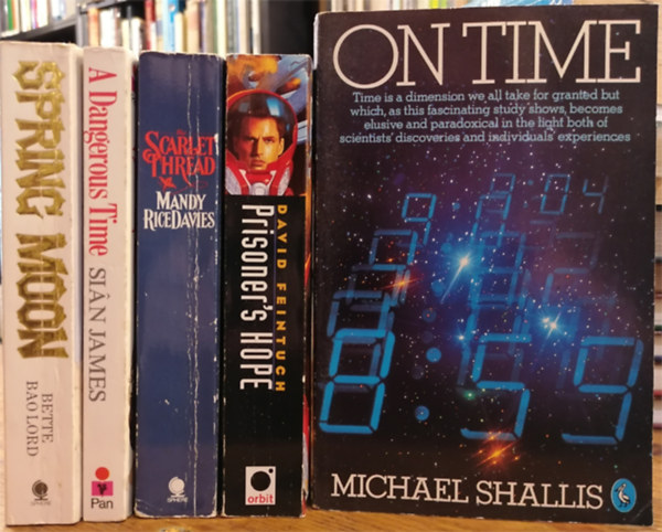 Szórakoztató irodalom - 5 db angol nyelvű