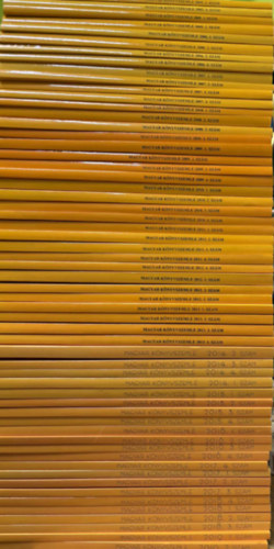 Monok István (szerk.) Kókay György (szerk.) - Magyar Könyvszemle 2005-2018-ig teljes évfolyyam + 2019 1 és 2. szám (58 db kötet)