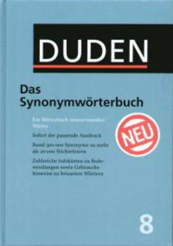 Duden - Das Synonymwörterbuch